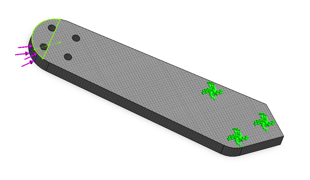 FPV drone arm design iteration
