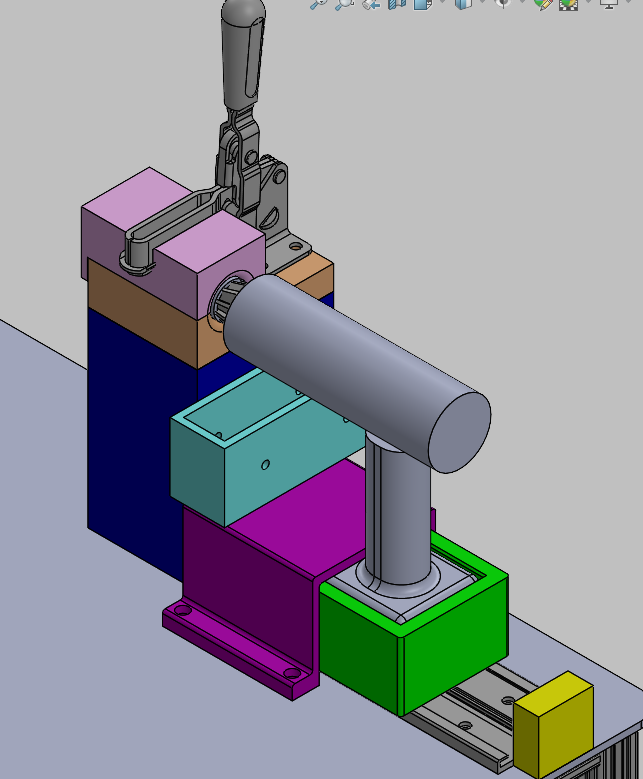 Tube reaming in progress
