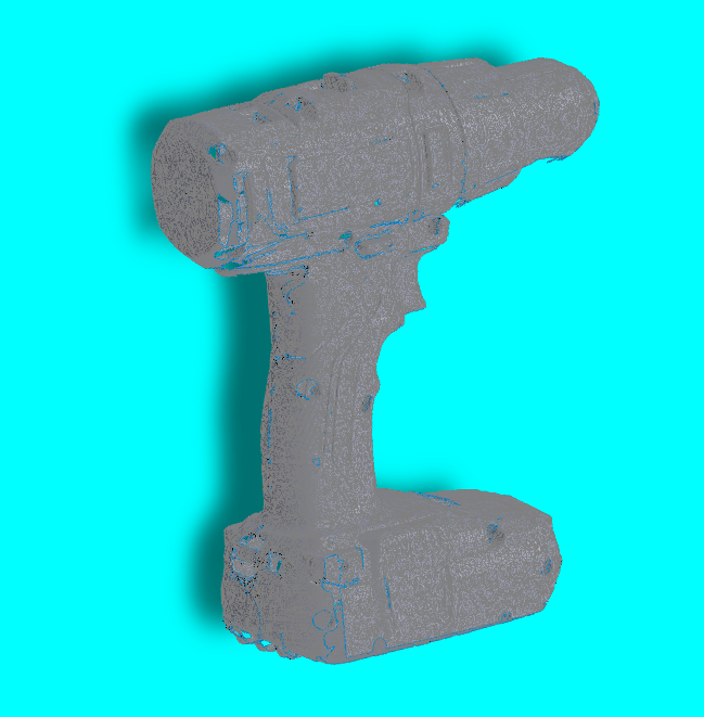 ShapeGrabber point cloud scan example